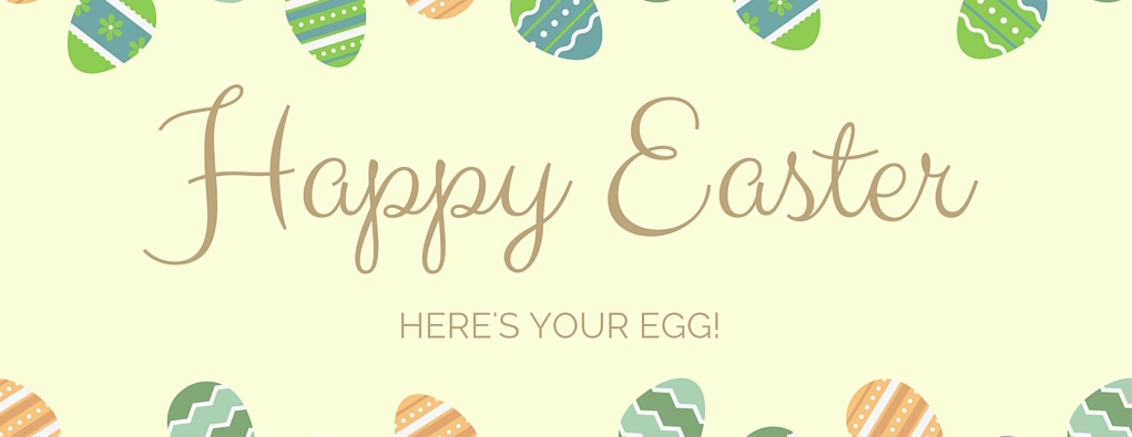 easter egg 30% off sale