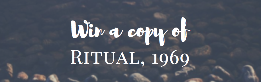 win a copy of ritual, 1969 by jo mazelis