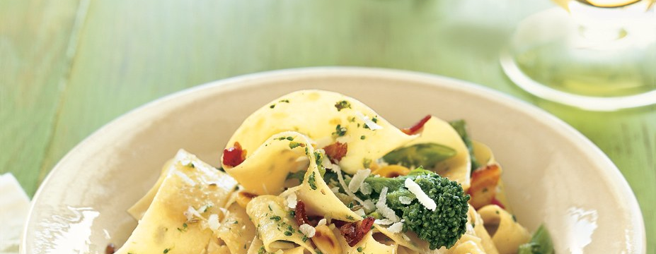 Friday Poem Pappardelle with Brocolli Rosie Shepperd