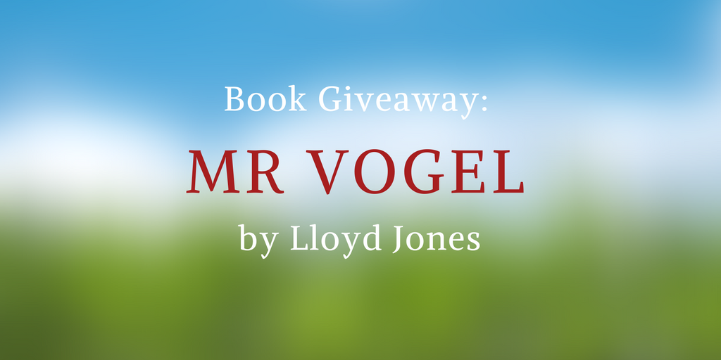 Book giveaway Mr Vogel Lloyd Jones