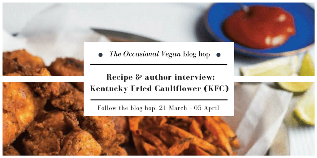 The Occasional Vegan blog hop KFC recipe