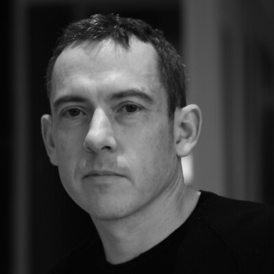 Black and white photo of Paul Deaton.