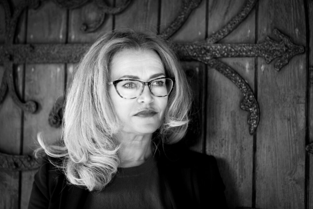 Black and White photo of Marsha O'Mahony